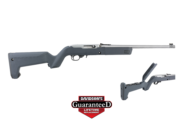 RUGER 10/22 TD BP 22LR 16" GRY 10R - for sale