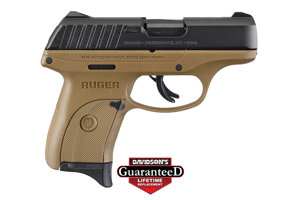 RUGER EC9S 9MM 3.1" FDE 7RD - for sale