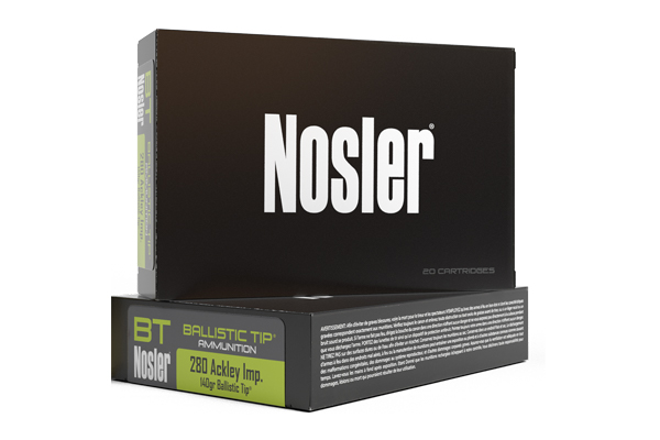 NOSLER 280ACKLY IMP 140GR BT 20/200 - for sale