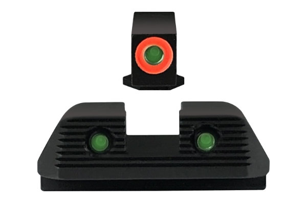 GLOCK OEM NIGHT SIGHT SET AMGLO .165 - for sale