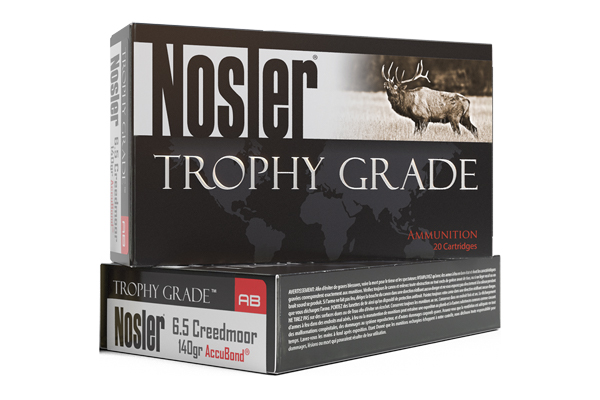 NOSLER 6.5 CREEDMOOR 140GR AB 20/200 - for sale