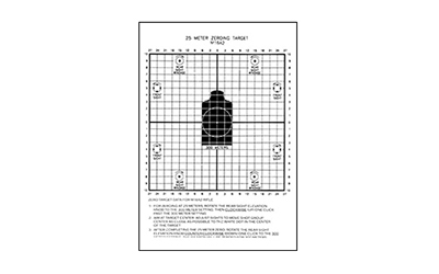 ACTION TGT 25 METERS DOD M16A2 100PK - for sale