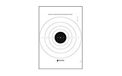 ACTION TGT BULLSEYE PAPER 100PK - for sale