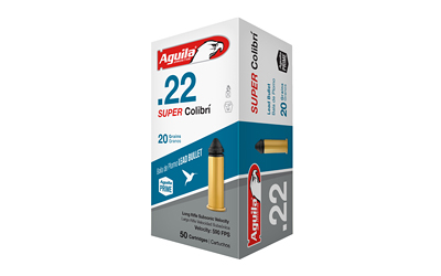 AGUILA 22LR SUP COLIBRI 20GR 50/1000 - for sale