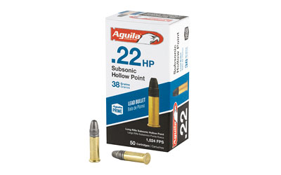 AGUILA 22LR SUB HV 38GR HP 50/5000 - for sale