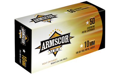 ARMSCOR 10MM 180GR FMJ 50/1000 - for sale