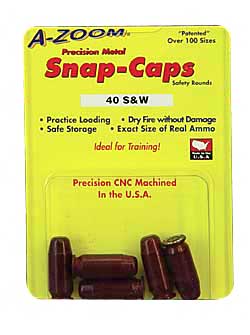 AZOOM SNAP CAPS 40S&W 5/PK - for sale