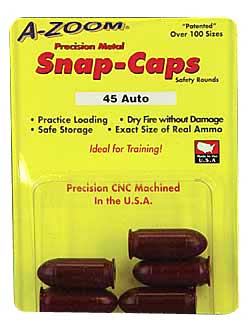 AZOOM SNAP CAPS 45ACP 5/PK - for sale