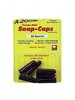 AZOOM SNAP CAPS 38SPL 6/PK - for sale