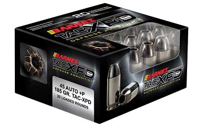 BARNES TAC-XPD 45ACP 185GR HP 20/200 - for sale