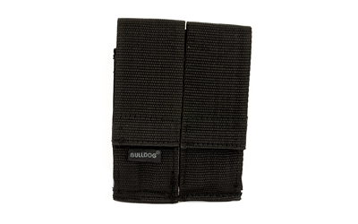 BULLDOG DBL MAG HLDR BLK - for sale