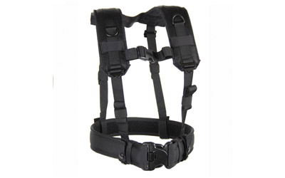 BH LOADBEARING SUSPENDERS/HRNS BLK - for sale