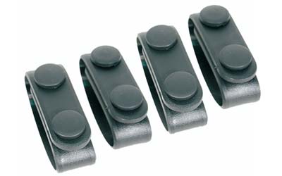 BH MOLDED BLT KEEPERS (4) BLK - for sale