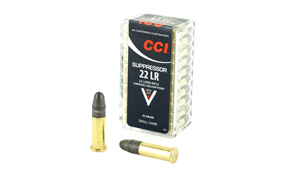 CCI 22LR SUPPRESSOR 45GR HP 50/5000 - for sale