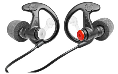 SUREFIRE SONIC DFNDR LRG BLK 1 PAIR - for sale