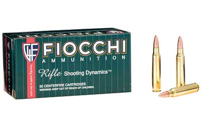 FIOCCHI 223REM 62GR FMJBT 50/1000 - for sale