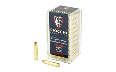 FIOCCHI 22WMR 40GR FMJ 50/2000 - for sale