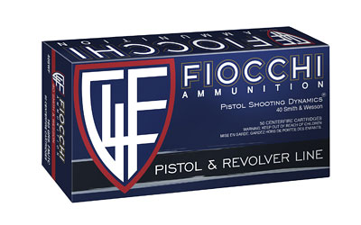 FIOCCHI 40SW 165GR FMJ 50/1000 - for sale