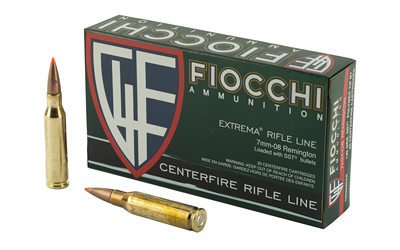 FIOCCHI 7MM-08REM 139GR SST 20/200 - for sale