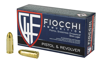 FIOCCHI 9MM 147GR FMJ 50/1000 - for sale