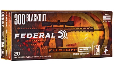 FUSION MSR 300BLK 150GR 20/200 - for sale