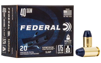 FED SYN DEF 40S&W 175GR SJHP 20/200 - for sale