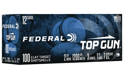 FED TOP GUN 12GA 2.75" #7.5 100/200 - for sale