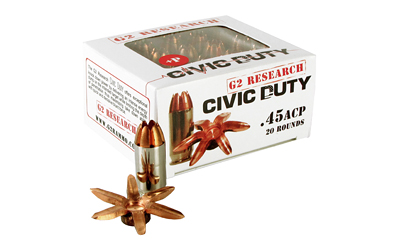 G2R CIVIC DUTY 45ACP 164GR 20/500 - for sale