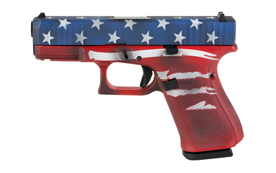 GLOCK 19 GEN5 9MM 15RD RWB BW FLAG - for sale