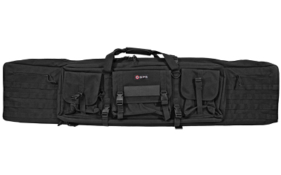 GPS DOUBLE RIFLE CASE 55" BLACK - for sale