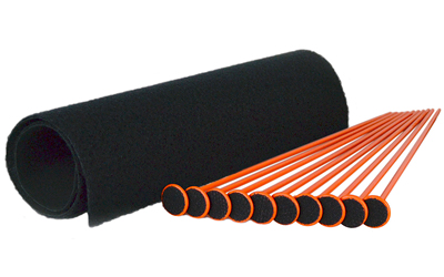 GSS RIFLE ROD 19"X30" 10PK ORANGE - for sale