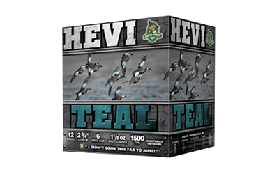 HEVI TEAL 20GA 3" #6 25/250 - for sale