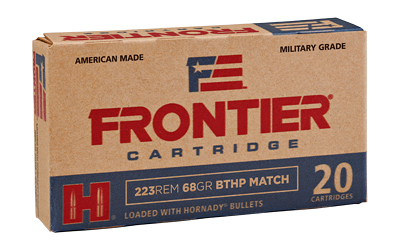 FRONTIER 223REM 68GR BTHP MTCH 20 - for sale