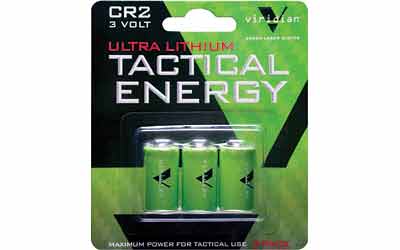 VIRIDIAN CR2 LITH BATTERY 3-PK - for sale