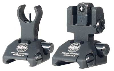 LWRC SKIRMISH FRONT/REAR SIGHT BLK - for sale