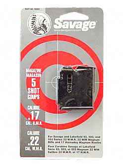 MAG SAV 93 SER 22WMR/17HMR 5RD BL - for sale