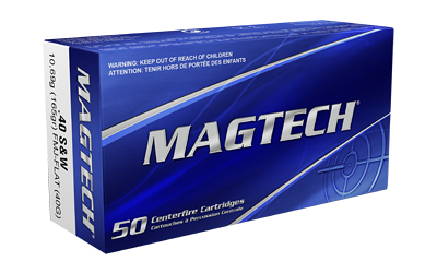 MAGTECH 40SW 165GR FMJ FLAT 50/1000 - for sale