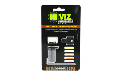 HIVIZ WALTHER P22 FRNT SIGHT INTRCHG - for sale