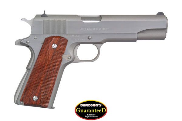 COLT GOVT SERIES 70 45ACP 5" 7RD SS - for sale