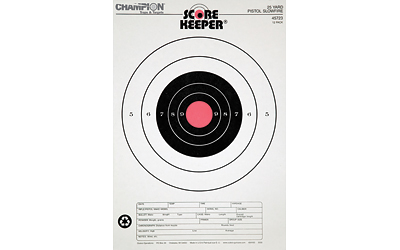 CHAMPION 25YD PSTL SLOWFIRE TRGT 12P - for sale