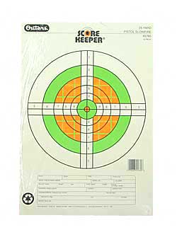 CHAMPION SCOREKPR 25YD PISTOL FLUOR - for sale