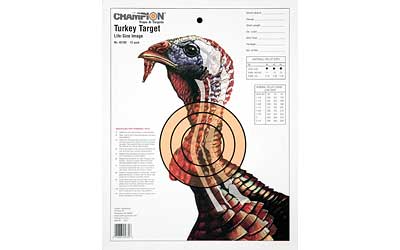 CHAMPION TURKEY TRGT LIFESIZE 12PK - for sale