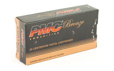 PMC BRNZ 40SW 165GR FMJ 50/1000 - for sale