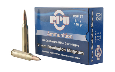 PPU 7MMREM MAG PSP 140GR 20/200 - for sale