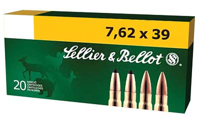 S&B 762X39 124GR FMJ 20/600 - for sale