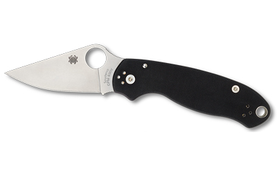 SPYDERCO PARA 3 G10 BLK PLAINEDGE - for sale