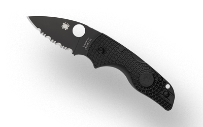 SPYDERCO LIL NATIVE LW BLK/BLK SRTD - for sale