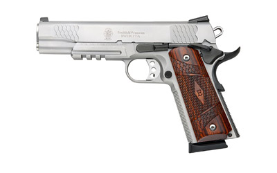 S&W 1911TA E 45ACP 5" STS NS RAIL WD - for sale