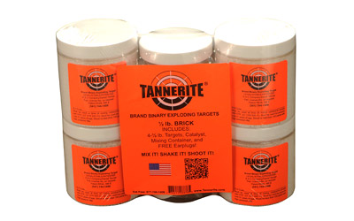 TANNERITE HALF BRICK 1/2LB TRGT 4/PK - for sale