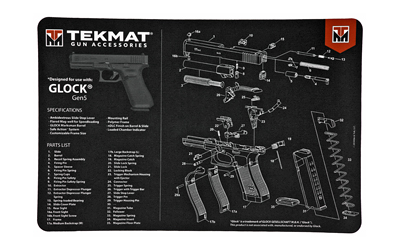 TEKMAT PISTOL MAT FOR GLOCK G5 - for sale